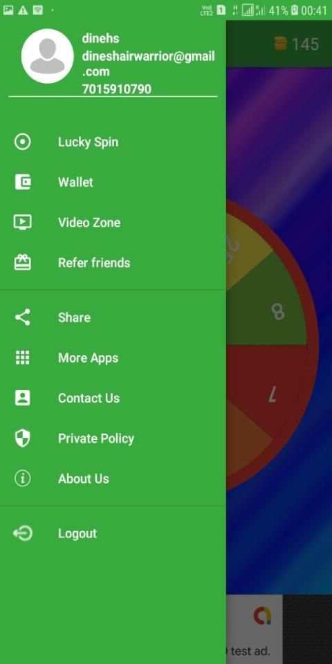 VidWheel Cash- Earn Real Money screenshot 1