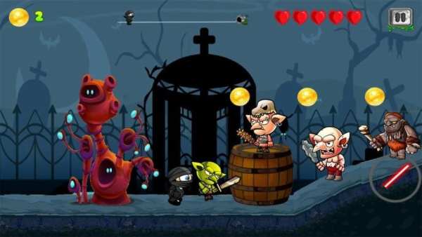 Little Ninja Run : An Adventure Survival screenshot 8