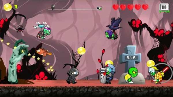 Little Ninja Run : An Adventure Survival screenshot 14
