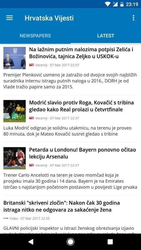 Croatia News (Hrvatska) screenshot 16