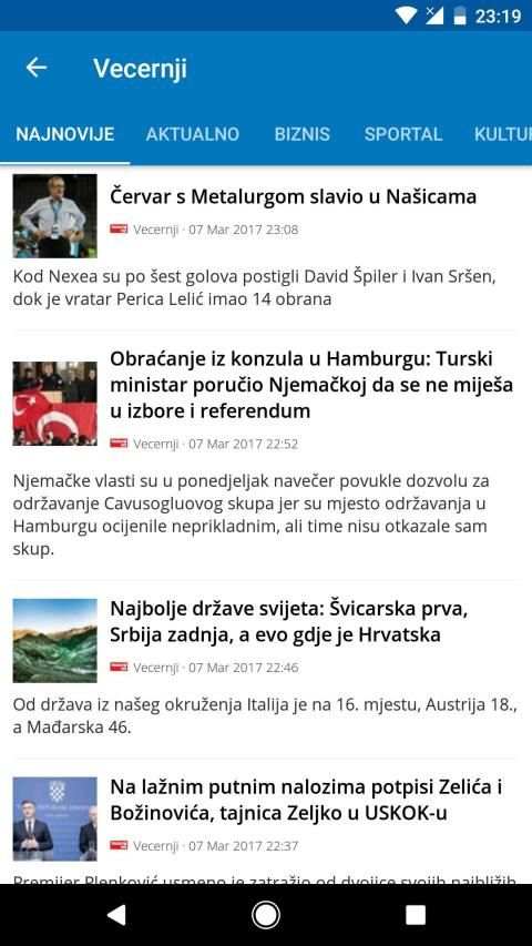 Croatia News (Hrvatska) screenshot 20