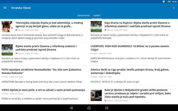 Croatia News (Hrvatska) screenshot 9