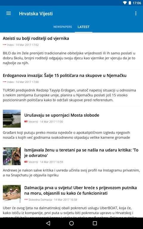 Croatia News (Hrvatska) screenshot 2