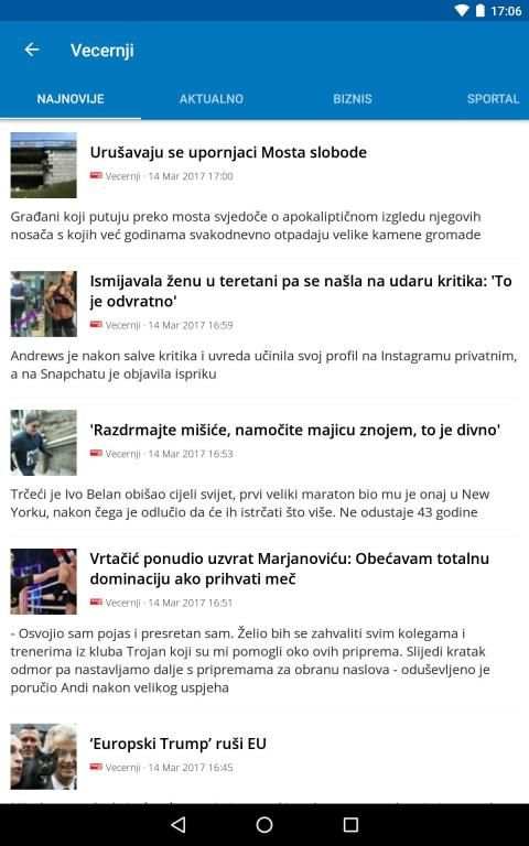 Croatia News (Hrvatska) screenshot 6