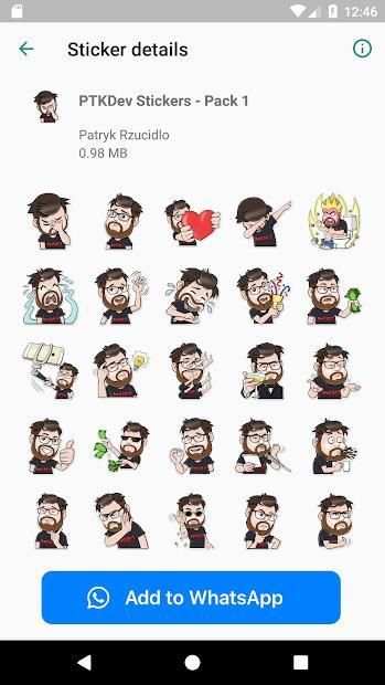 PTKDev Stickers for Whatsapp screenshot 2