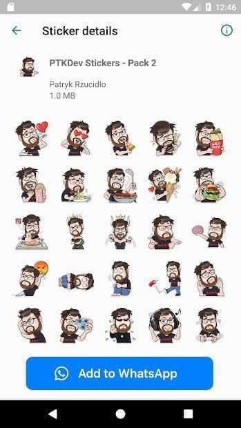 PTKDev Stickers for Whatsapp screenshot 1