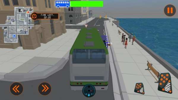 City Coach Bus Driving Simulator - School Bus Game screenshot 4
