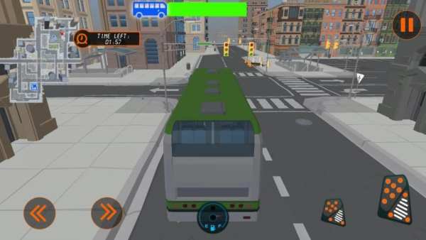 City Coach Bus Driving Simulator - School Bus Game screenshot 3