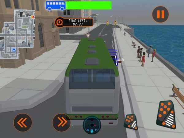City Coach Bus Driving Simulator - School Bus Game screenshot 2