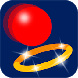 Red Bouncy Ball Jump Game आइकन