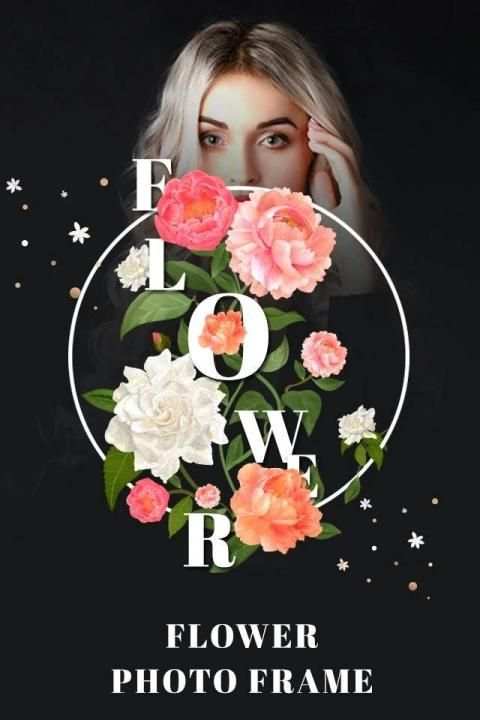 Flower Photo Frame - Flower Photo Editor स्क्रीनशॉट 7