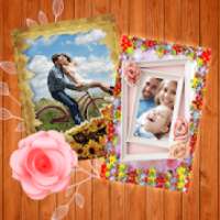 Flower Photo Frames, Lovely Flower Frame on 9Apps