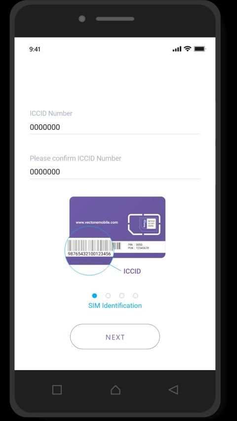 Vectone SIM Activation स्क्रीनशॉट 2