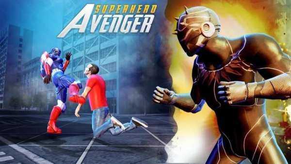 Avenger : Superhero Fighting Games स्क्रीनशॉट 1