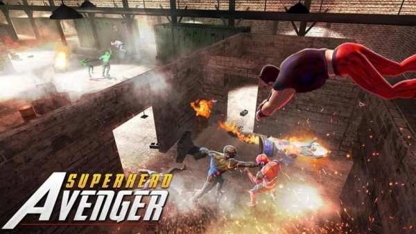 Avenger : Superhero Fighting Games स्क्रीनशॉट 8