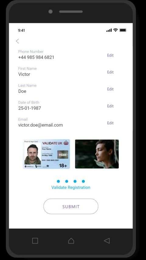 Vectone SIM Activation स्क्रीनशॉट 1