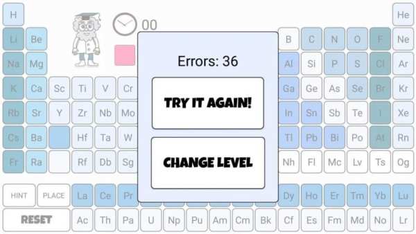 Periodic Table Memorizer स्क्रीनशॉट 5