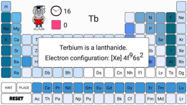 Periodic Table Memorizer स्क्रीनशॉट 4
