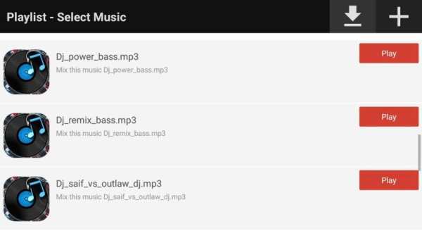Mixfader Virtual Dj Pro screenshot 1