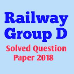 Railway Group D Solved Question Paper 2018