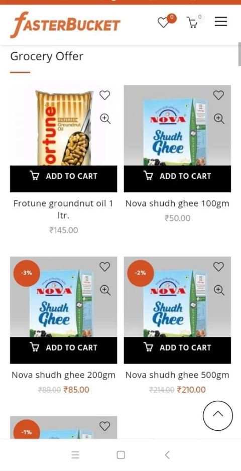 FasterBucket - Online Grocery Shopping Singrauli screenshot 3