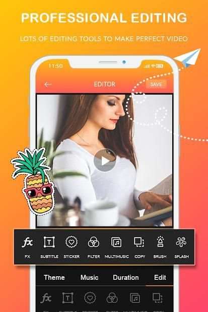 Photo Video Editor स्क्रीनशॉट 7