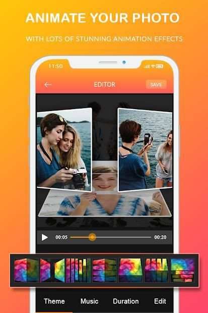 Photo Video Editor स्क्रीनशॉट 1