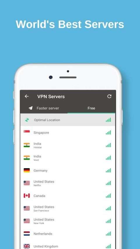 Turbo VPN - Unlimited Free & Fast Security Proxy screenshot 3