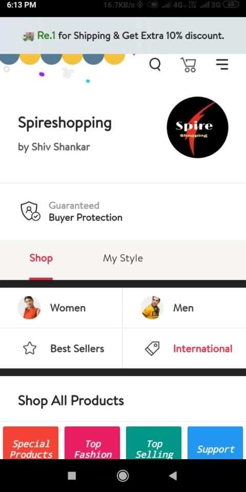 Spire Shopping screenshot 3