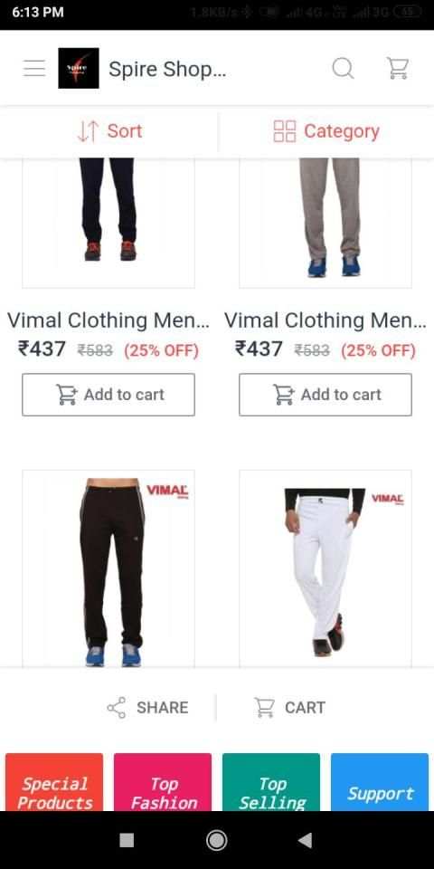 Spire Shopping screenshot 2