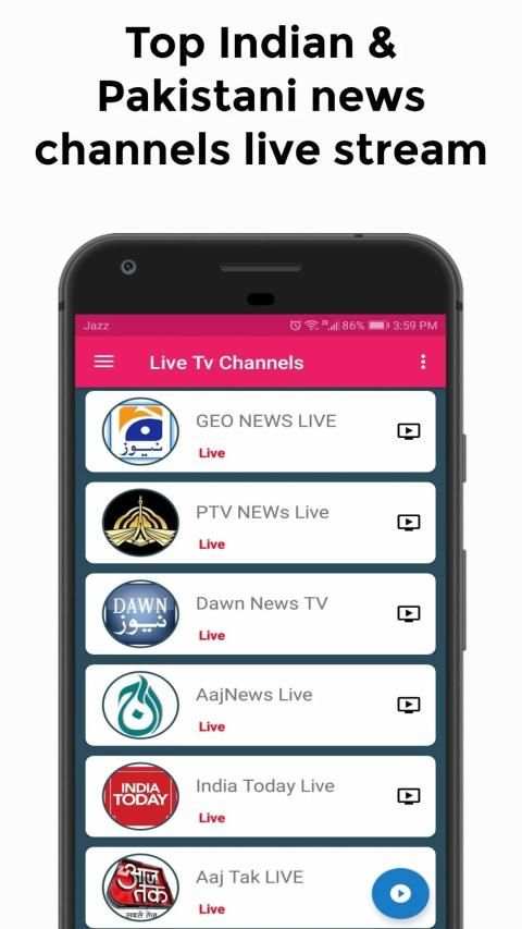 Live Tv Channels on Mobile 2019 स्क्रीनशॉट 5