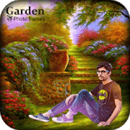 ikon Garden Photo Editor : Garden Photo Frame