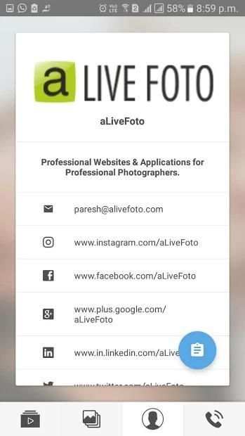 Alivefoto screenshot 1