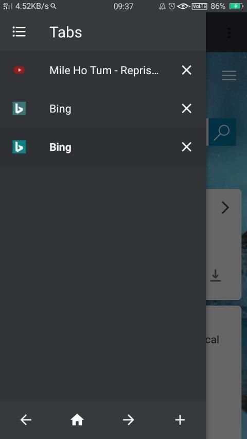 Bing Browser screenshot 2