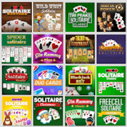 ikon Card Games Free - Gin Rummy, Solitaire, Blackjack