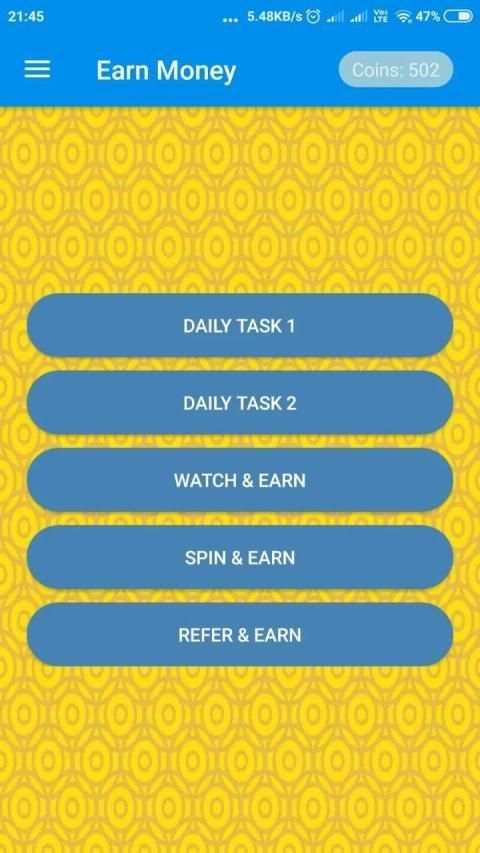 Earn Money App स्क्रीनशॉट 1