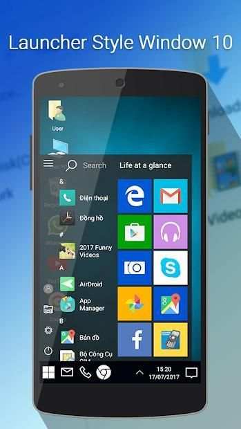 Computer Launcher for Win 10 स्क्रीनशॉट 2