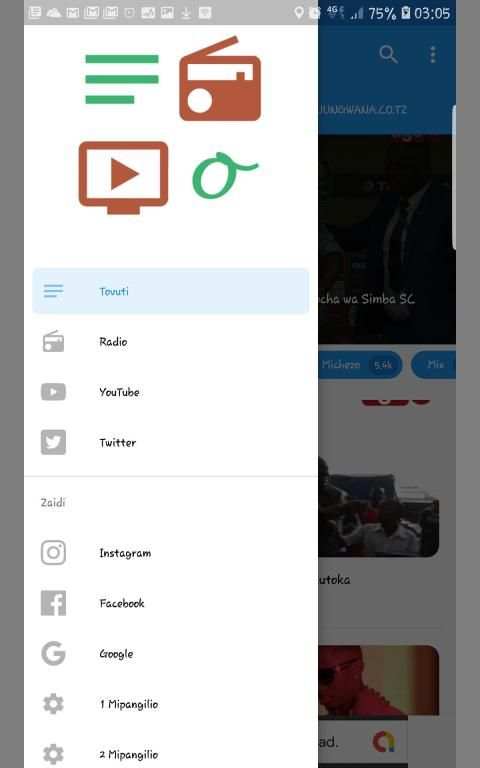 TZ News Burudani Habari screenshot 1