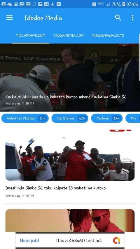 TZ News Burudani Habari screenshot 9