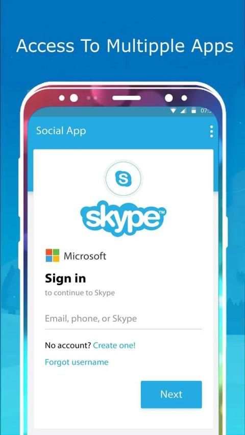 Messenger – All in One Social Networks Live Chat screenshot 2