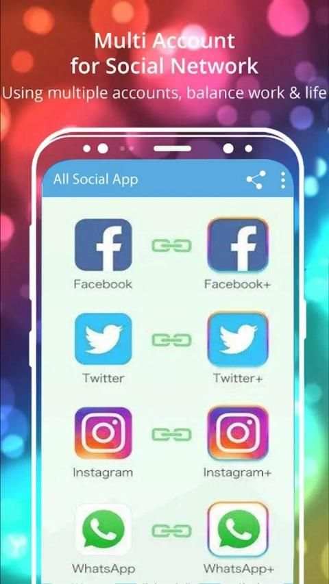 Messenger – All in One Social Networks Live Chat screenshot 4