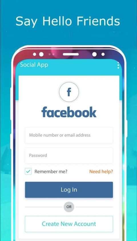 Messenger – All in One Social Networks Live Chat screenshot 3