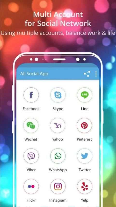 Messenger – All in One Social Networks Live Chat screenshot 6