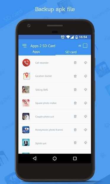 App 2 SD Card screenshot 2