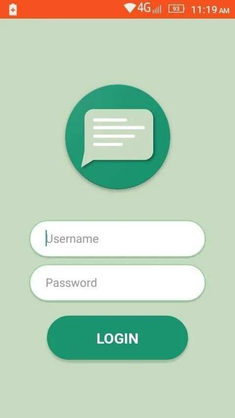 Message App screenshot 1