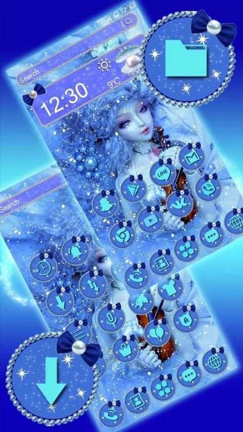 Tema Boneka Biru screenshot 3