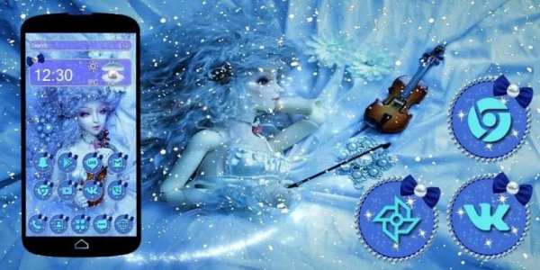 Tema Boneka Biru screenshot 1