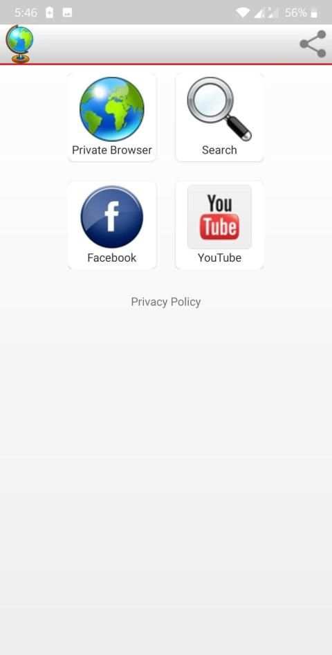 Private Browser screenshot 1