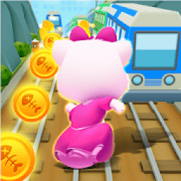 Subway Cat Runner - Princess Endless Run आइकन