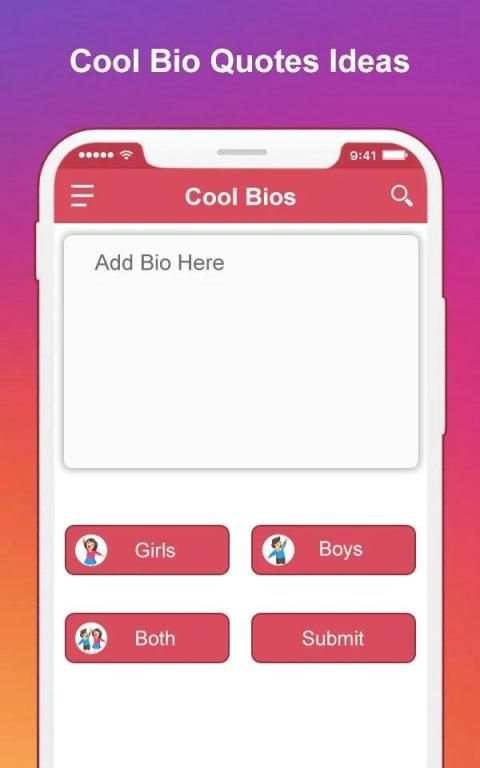 Cool Bio Quotes Ideas - Funny Cool Instagram Bio screenshot 2